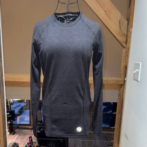ClimateSmart Gray Long Sleeve Top